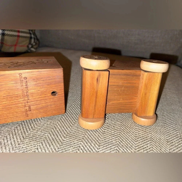 VTG Kellogg’s Cereal/Kellanova Toystalgia 1983 Wooden Train Coin/Piggy Bank Toy - Picture 6 of 9